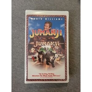 Jumanji (VHS, 1996, Closed Captioned Clam Shell Case)